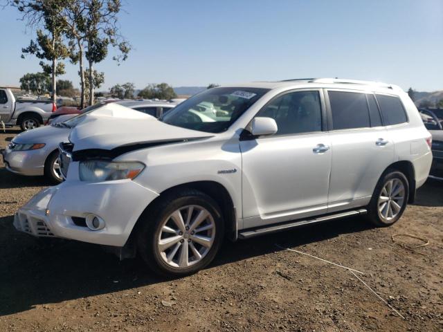 JTEEW44A182014404 - 2008 TOYOTA HIGHLANDER HYBRID LIMITED WHITE photo 1