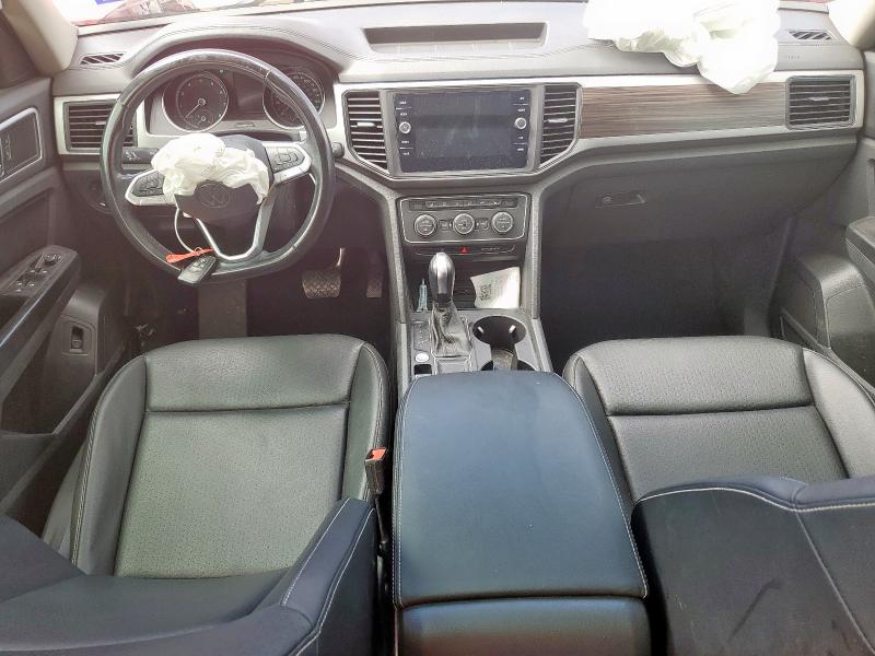 1V2JR2CA1MC510483 - 2021 VOLKSWAGEN ATLAS SE أحمر صورة 8