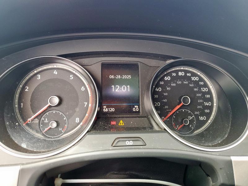 1V2JR2CA1MC510483 - 2021 VOLKSWAGEN ATLAS SE أحمر صورة 9