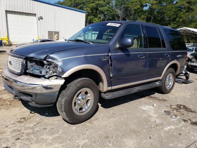 1FMPU18L8XLB03341 - 1999 FORD EXPEDITION BLUE photo 1