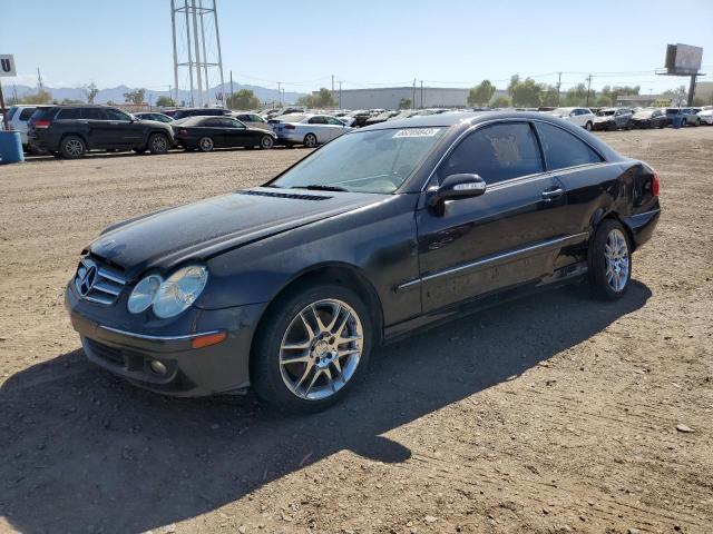 WDBTJ56H98F239090 - 2008 MERCEDES-BENZ CLK 350 BLUE photo 1