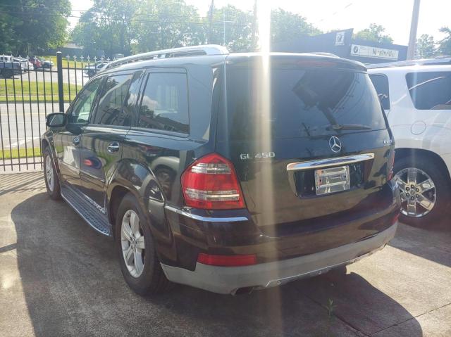 4JGBF71E57A102811 - 2007 MERCEDES-BENZ GL 450 4MATIC BLACK photo 3