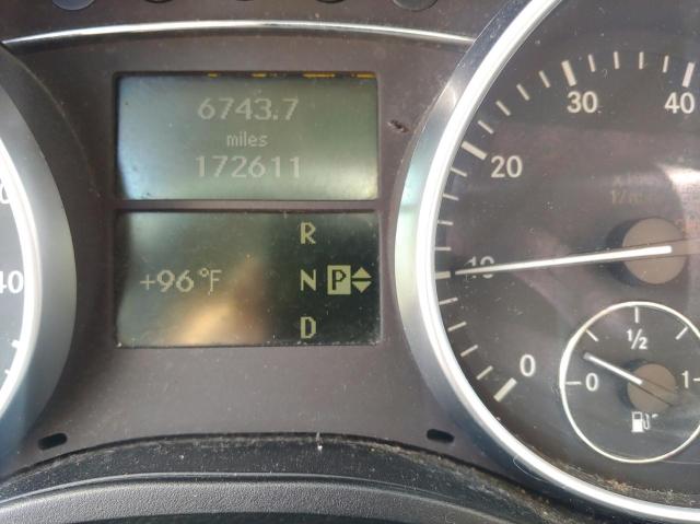 4JGBF71E57A102811 - 2007 MERCEDES-BENZ GL 450 4MATIC BLACK photo 8