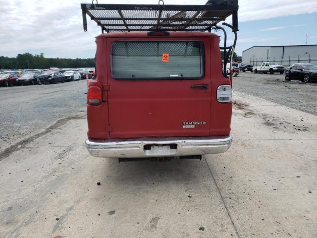 2B5WB35Z4TK160083 - 1996 DODGE RAM WAGON B3500 RED photo 6