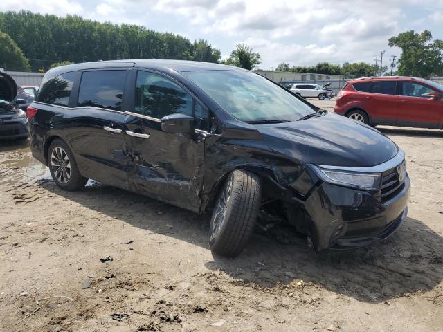 5FNRL6H70MB027354 - 2021 HONDA ODYSSEY EXL შავი ფოტო 4