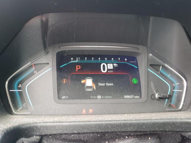 5FNRL6H70MB027354 - 2021 HONDA ODYSSEY EXL შავი ფოტო 9