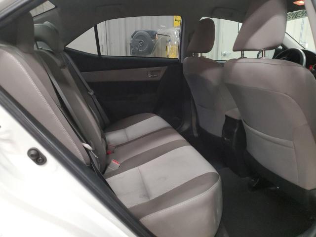 2T1BURHE0KC188917 - 2019 TOYOTA COROLLA L WHITE photo 10