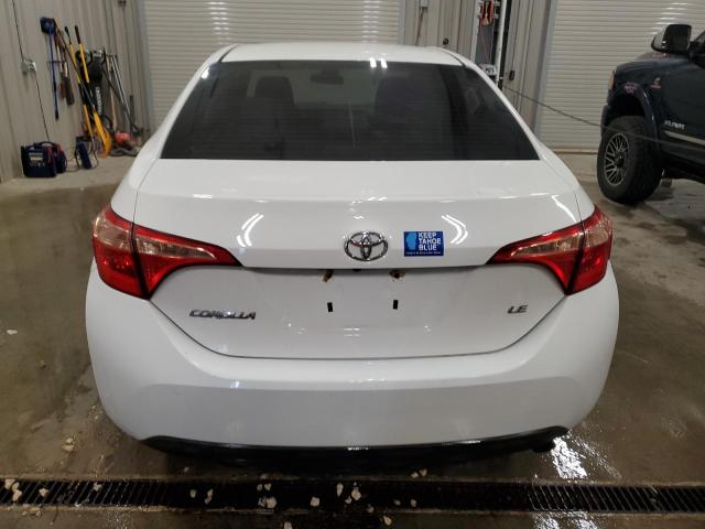 2T1BURHE0KC188917 - 2019 TOYOTA COROLLA L WHITE photo 6
