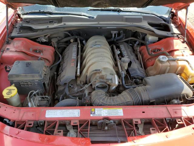 2B3KA73W59H525015 - 2009 DODGE CHARGER SRT-8 RED photo 11