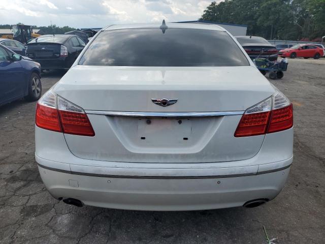 KMHGC46E69U054758 - 2009 HYUNDAI GENESIS 3.8L WHITE photo 6