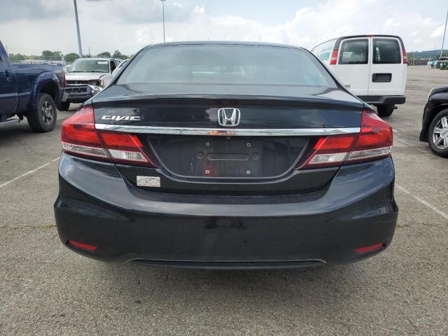 19XFB2F89DE071529 - 2013 HONDA CIVIC EX BLACK photo 6