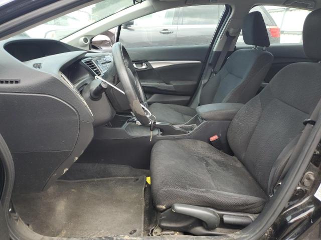 19XFB2F89DE071529 - 2013 HONDA CIVIC EX BLACK photo 7