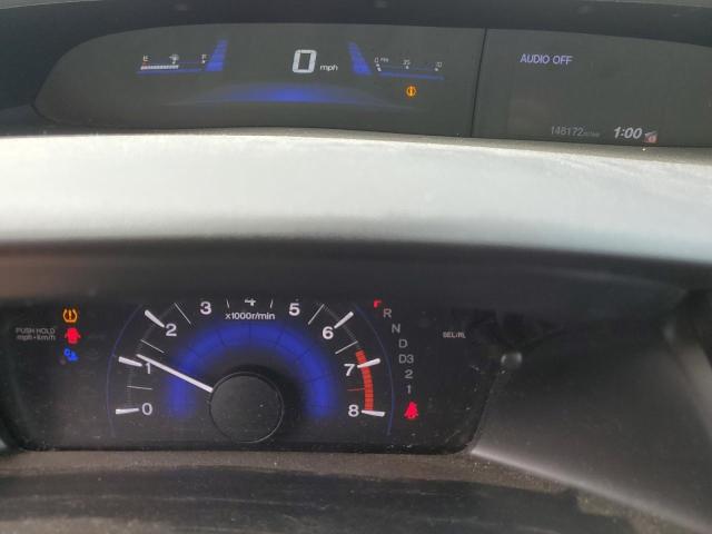 19XFB2F89DE071529 - 2013 HONDA CIVIC EX BLACK photo 9