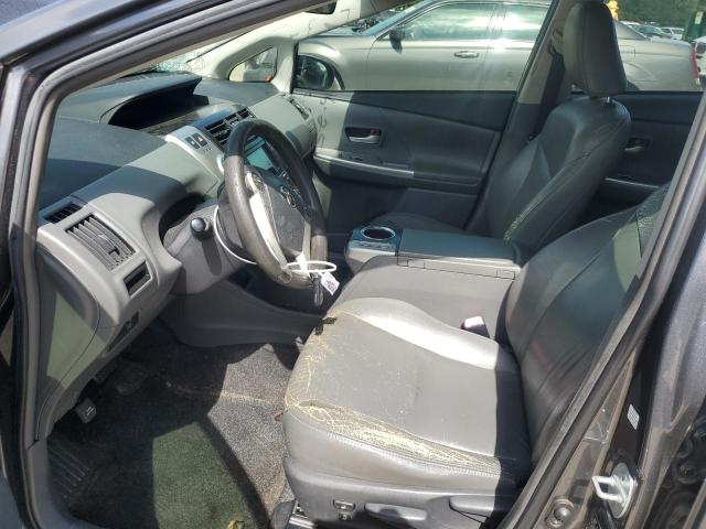 JTDZN3EU3D3238287 - 2013 TOYOTA PRIUS V GRAY photo 7