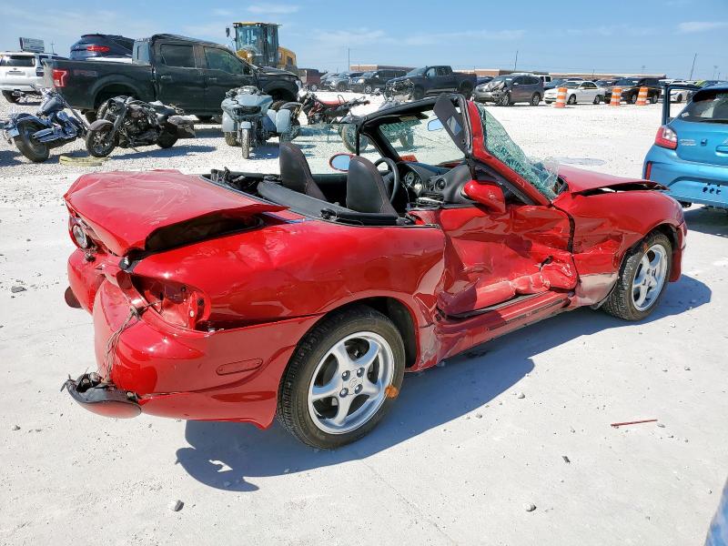 JM1NB353910218136 - 2001 MAZDA MX-5 MIATA BASE RED photo 3