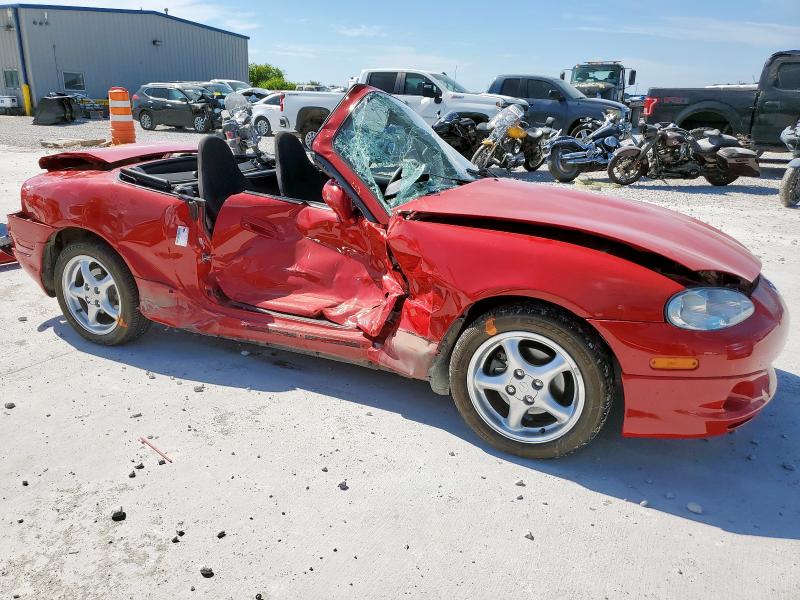 JM1NB353910218136 - 2001 MAZDA MX-5 MIATA BASE RED photo 4