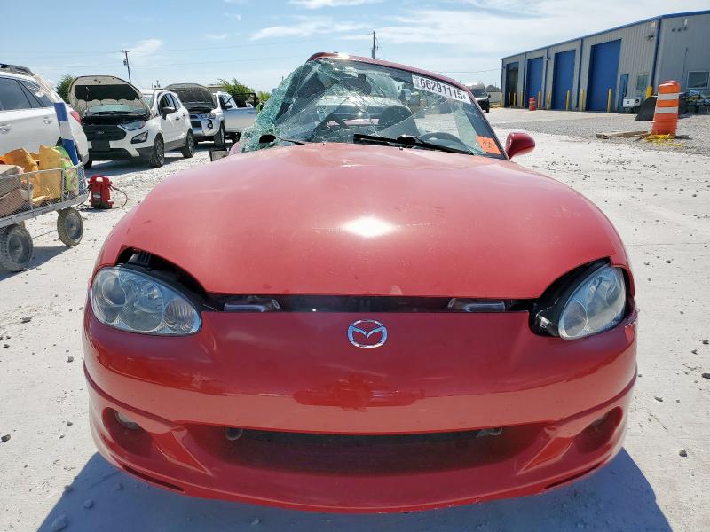 JM1NB353910218136 - 2001 MAZDA MX-5 MIATA BASE RED photo 5