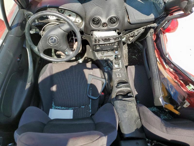 JM1NB353910218136 - 2001 MAZDA MX-5 MIATA BASE RED photo 8
