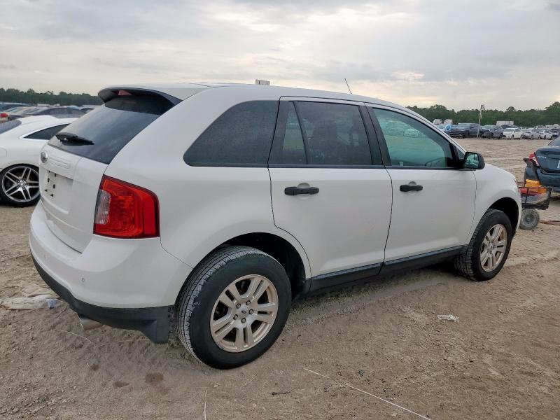 2FMDK3GC3CBA69454 - 2012 FORD EDGE SE WHITE photo 3