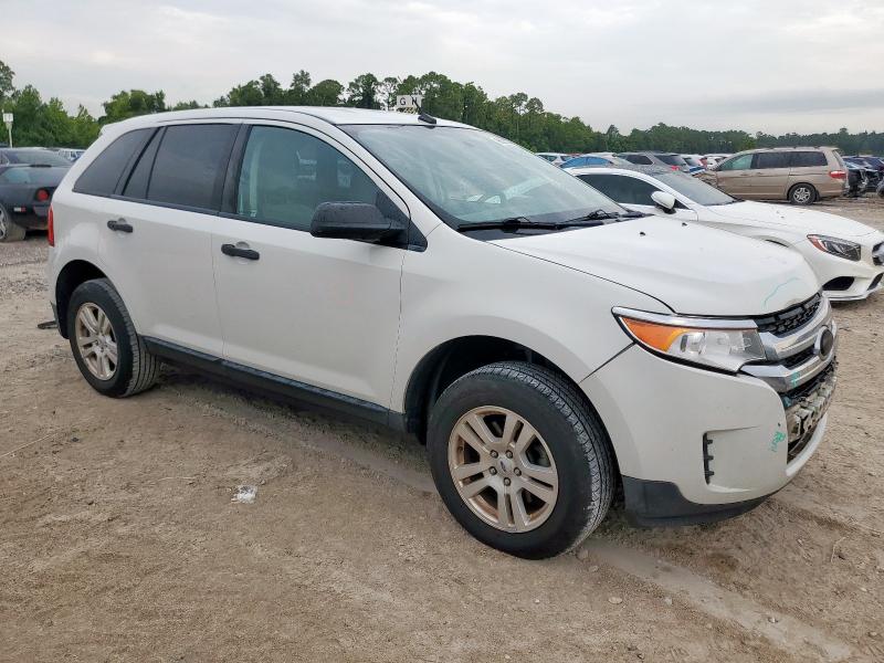 2FMDK3GC3CBA69454 - 2012 FORD EDGE SE WHITE photo 4