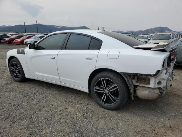 2C3CDXJG1EH115137 - 2014 DODGE CHARGER SXT WHITE photo 2