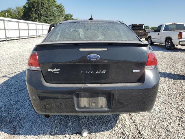 1FAHP3GN1AW289542 - 2010 FORD FOCUS SES BLACK photo 6