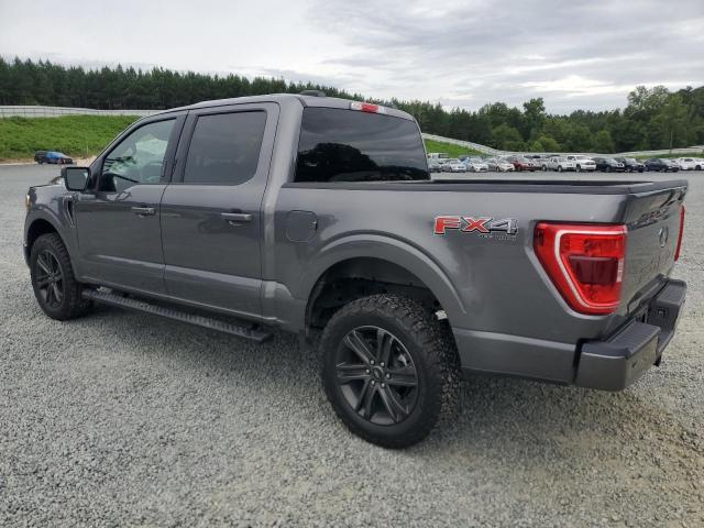 1FTFW1E56NFC37339 - 2022 FORD F150 SUPERCREW GRAY photo 2