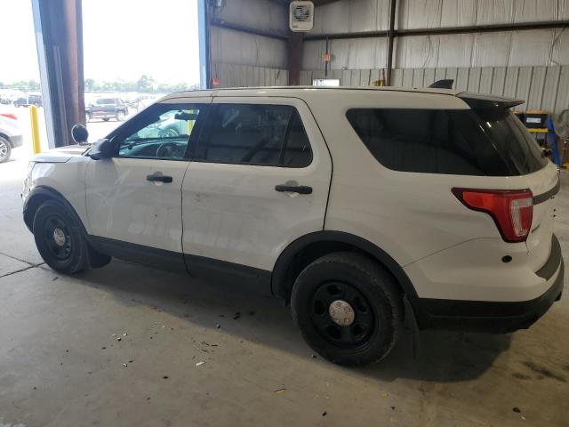 1FM5K8AR7JGB91660 - 2018 FORD EXPLORER POLICE INTERCEPTOR Blanco foto 2