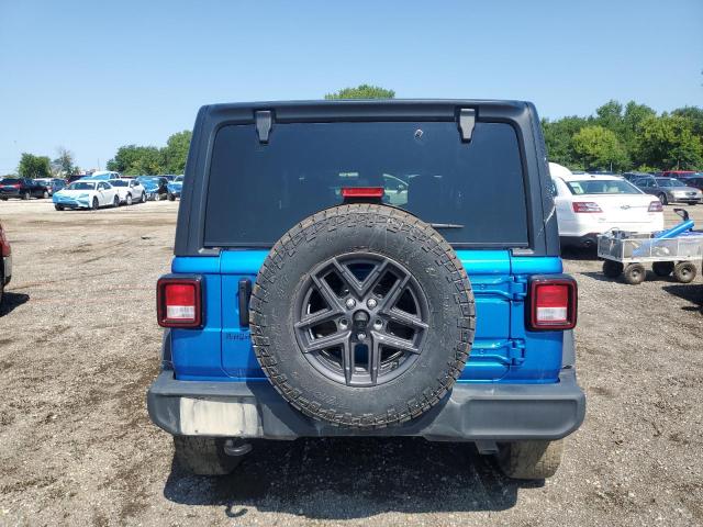 1C4PJXKN4RW169624 - 2024 JEEP WRANGLER SPORT BLUE photo 6