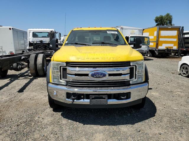 1FDUF5GT2HEC49259 - 2017 FORD F550 SUPER DUTY YELLOW photo 5