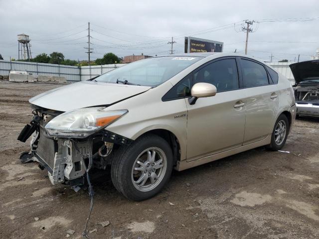 JTDKN3DU2A0081609 - 2010 TOYOTA PRIUS HYBR BEIGE photo 1