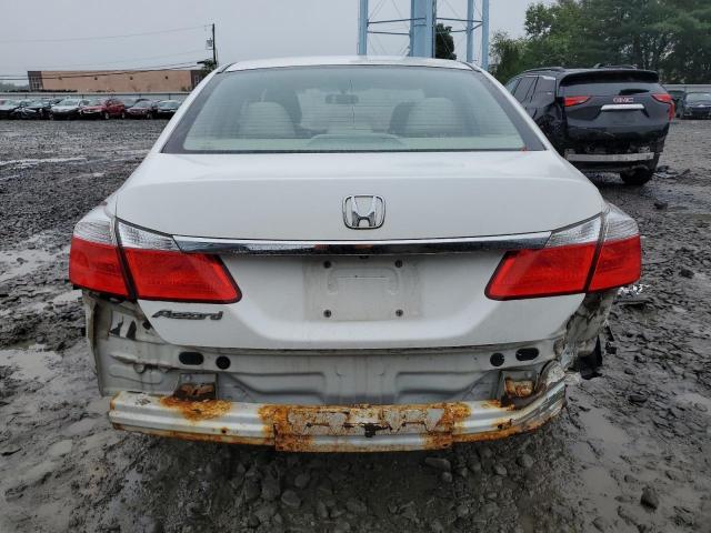 1HGCR2F32FA095908 - 2015 HONDA ACCORD LX WHITE photo 6