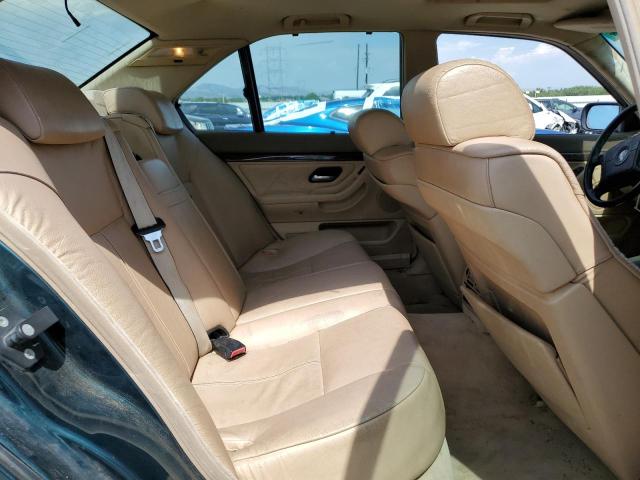 WBAGF8325WDL51588 - 1998 BMW 740 I AUTOMATIC GREEN photo 10