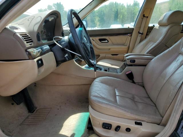 WBAGF8325WDL51588 - 1998 BMW 740 I AUTOMATIC GREEN photo 7