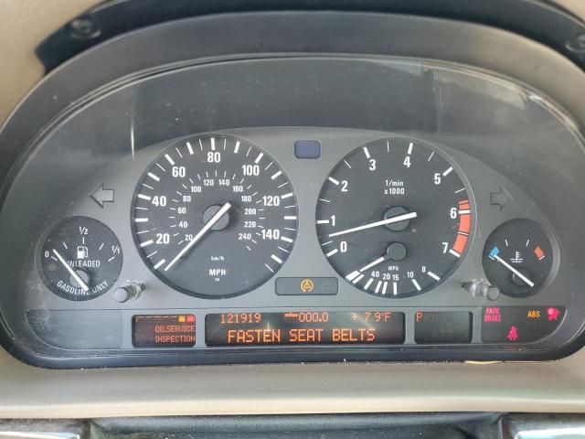 WBAGF8325WDL51588 - 1998 BMW 740 I AUTOMATIC GREEN photo 9