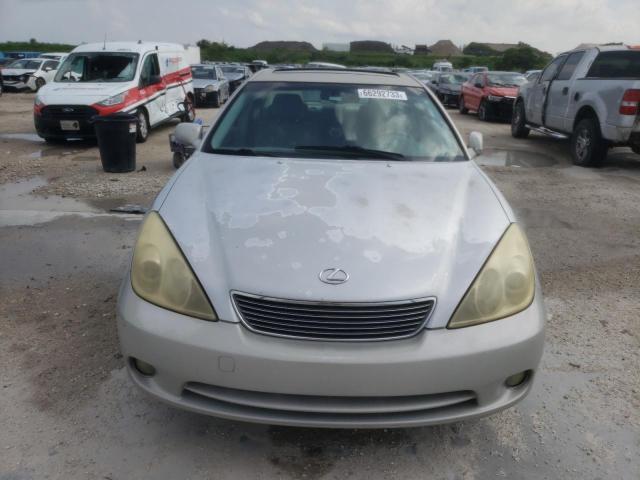 JTHBA30GX55099620 - 2005 LEXUS ES 330 SILVER photo 5