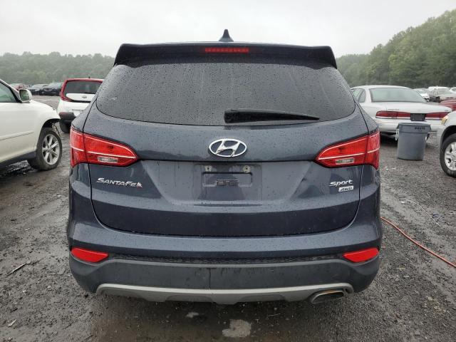 5XYZTDLB7FG250891 - 2015 HYUNDAI SANTA FE S BLUE photo 6