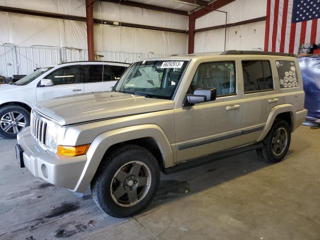 1J8HG48KX8C203864 - 2008 JEEP COMMANDER SPORT SILVER photo 1