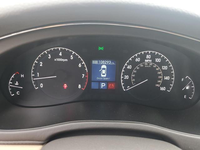 KMHGC4DE4BU135010 - 2011 HYUNDAI GENESIS 3.8L თეთრი ფოტო 9