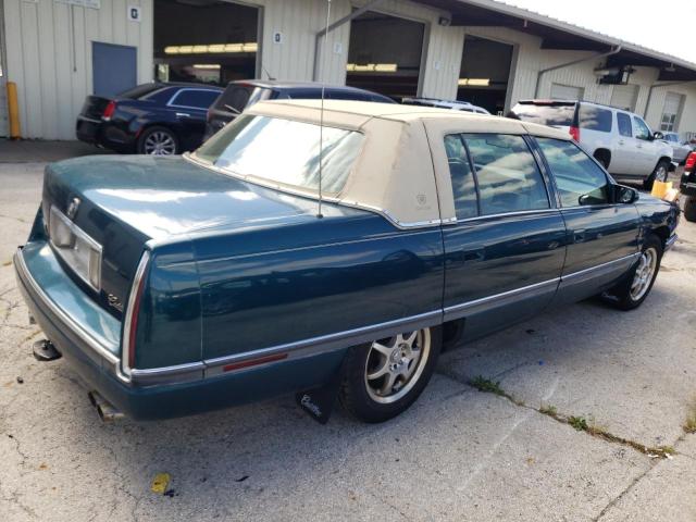 1G6KF52YXRU249356 - 1994 CADILLAC DEVILLE CONCOURS GREEN photo 3