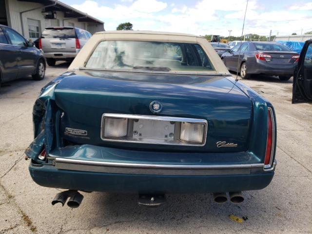 1G6KF52YXRU249356 - 1994 CADILLAC DEVILLE CONCOURS GREEN photo 6