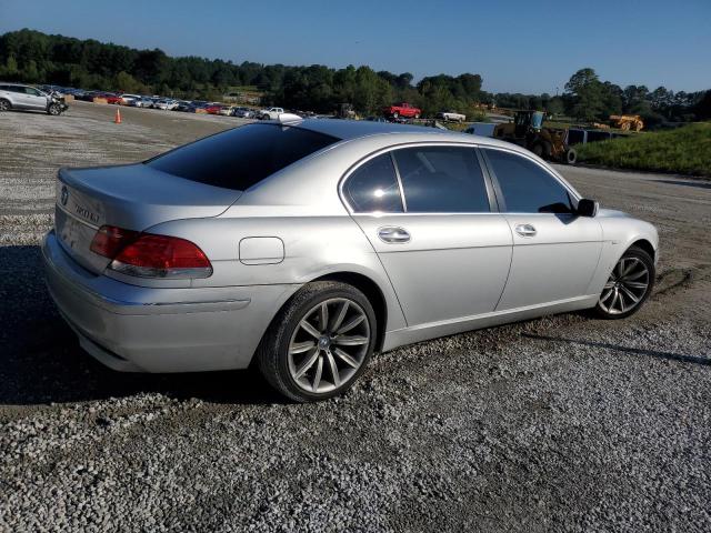 WBAHN83597DT67392 - 2007 BMW 750 SILVER photo 3