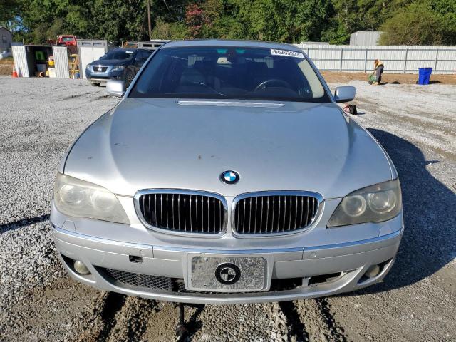 WBAHN83597DT67392 - 2007 BMW 750 SILVER photo 5