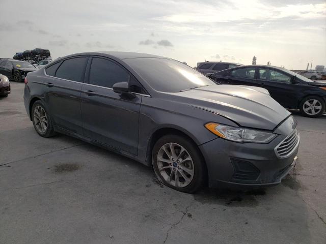 3FA6P0HD7KR247215 - 2019 FORD FUSION SE GRAY photo 4