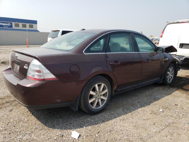 1FAHP24W89G113715 - 2009 FORD TAURUS SEL BURGUNDY photo 3