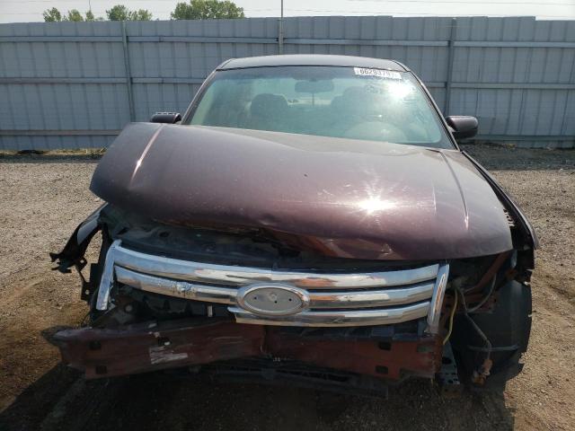 1FAHP24W89G113715 - 2009 FORD TAURUS SEL BURGUNDY photo 5