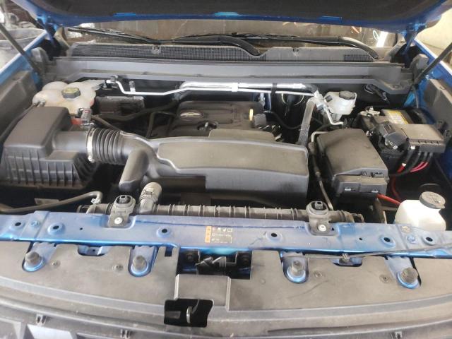 1GCHTCEA2M1289606 - 2021 CHEVROLET COLORADO LT BLUE photo 7