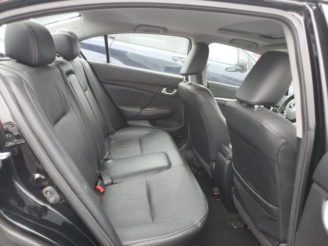 19XFB2F99EE261499 - 2014 HONDA CIVIC EXL შავი ფოტო 10