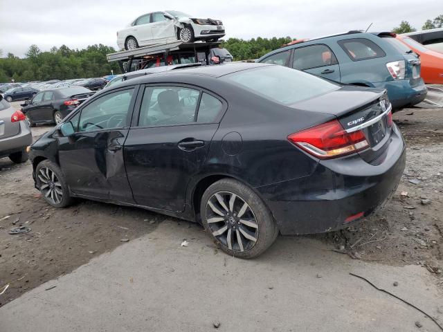 19XFB2F99EE261499 - 2014 HONDA CIVIC EXL შავი ფოტო 2