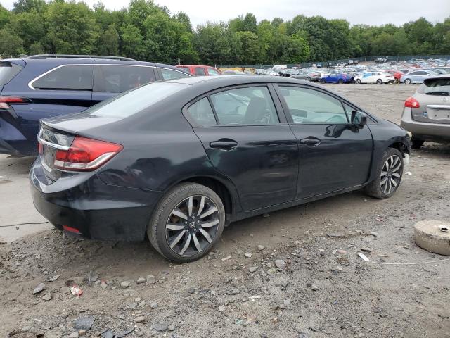 19XFB2F99EE261499 - 2014 HONDA CIVIC EXL შავი ფოტო 3